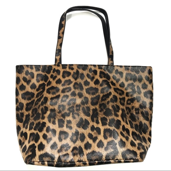 Chico's Handbags - Chico’s Women’s Leopard Print Carry-all Tote Bag